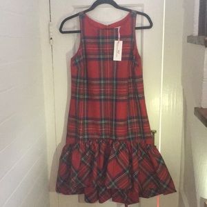 NWT Vineyard Vines Jolly Holiday Plaid Dress